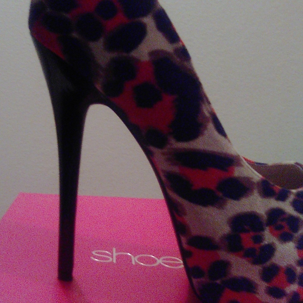 Leopard platform pumps - Picture 2 of 5